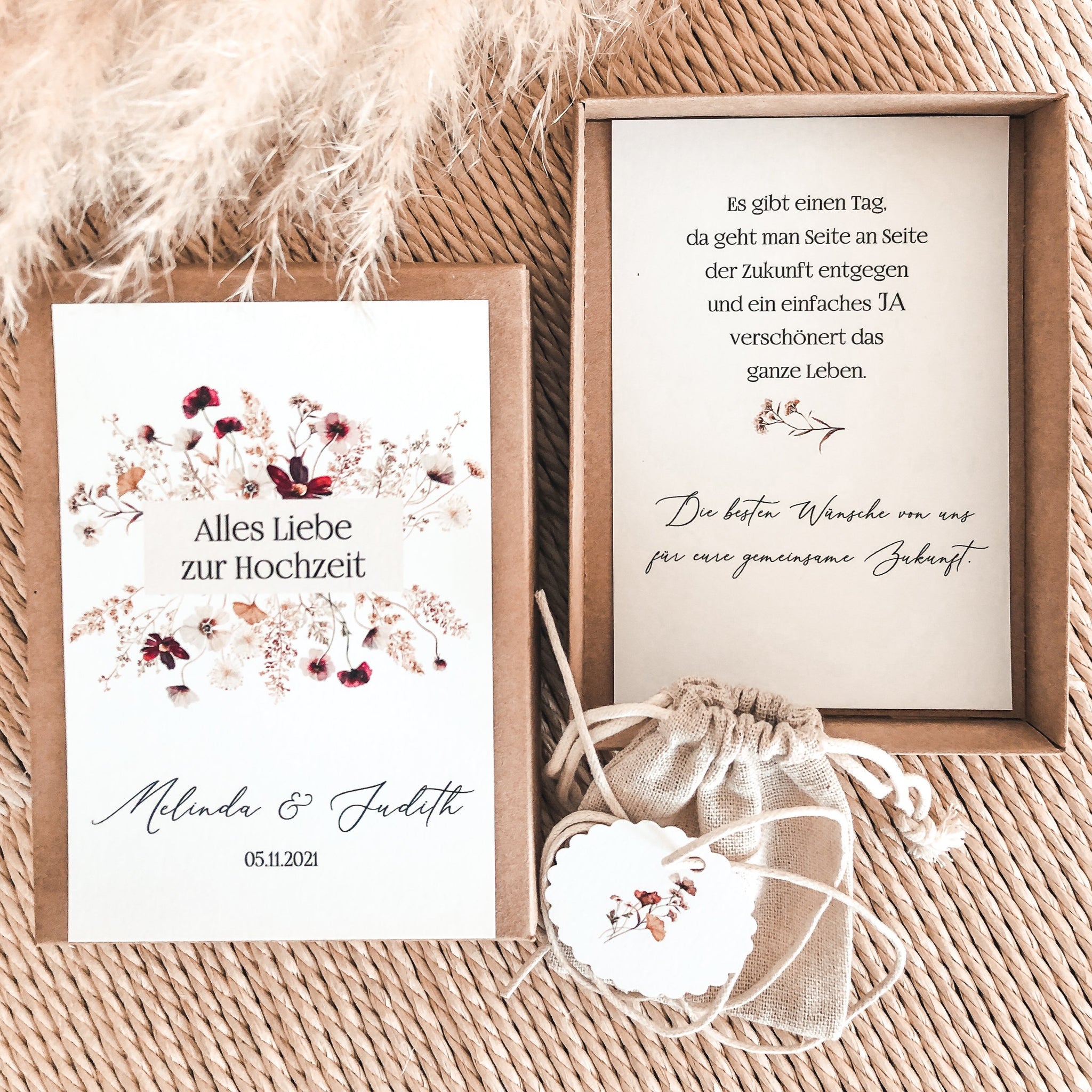 geschenkschachtel geschenkbox geldgeschenk verpackung hochzeit poppy love