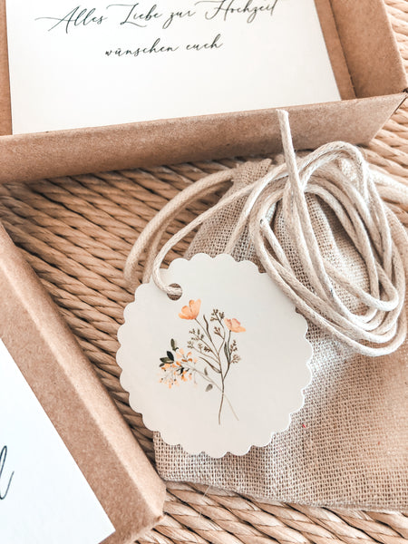 geschenkschachtel geschenkbox geldgeschenk verpackung hochzeit wildflower